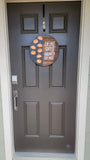Halloween Pumpkins Door Sign