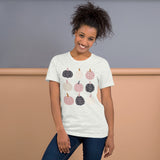 Womens Halloween graphic tee Pumpkin printed shirt pink pumpkin t-shirt