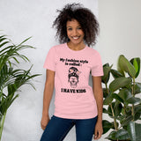 Women Halloween graphic tee Mom Halloween shirt Women skull printed shirt I have kids T-shirt
