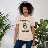 Women Halloween graphic tee Mom Halloween shirt Women skull printed shirt I have kids T-shirt